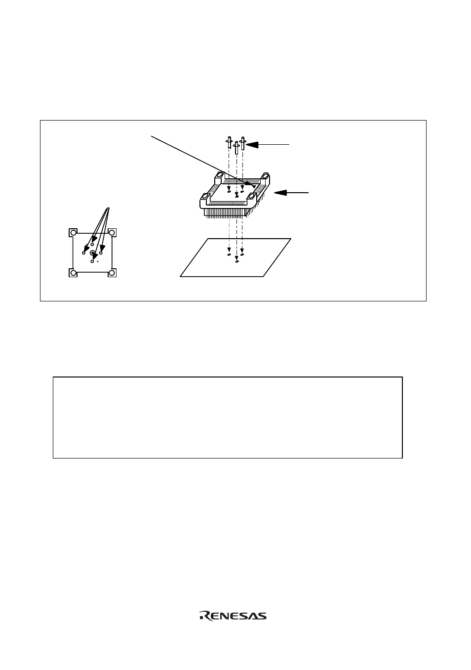 Caution | Renesas H8S/2168 User Manual | Page 13 / 29