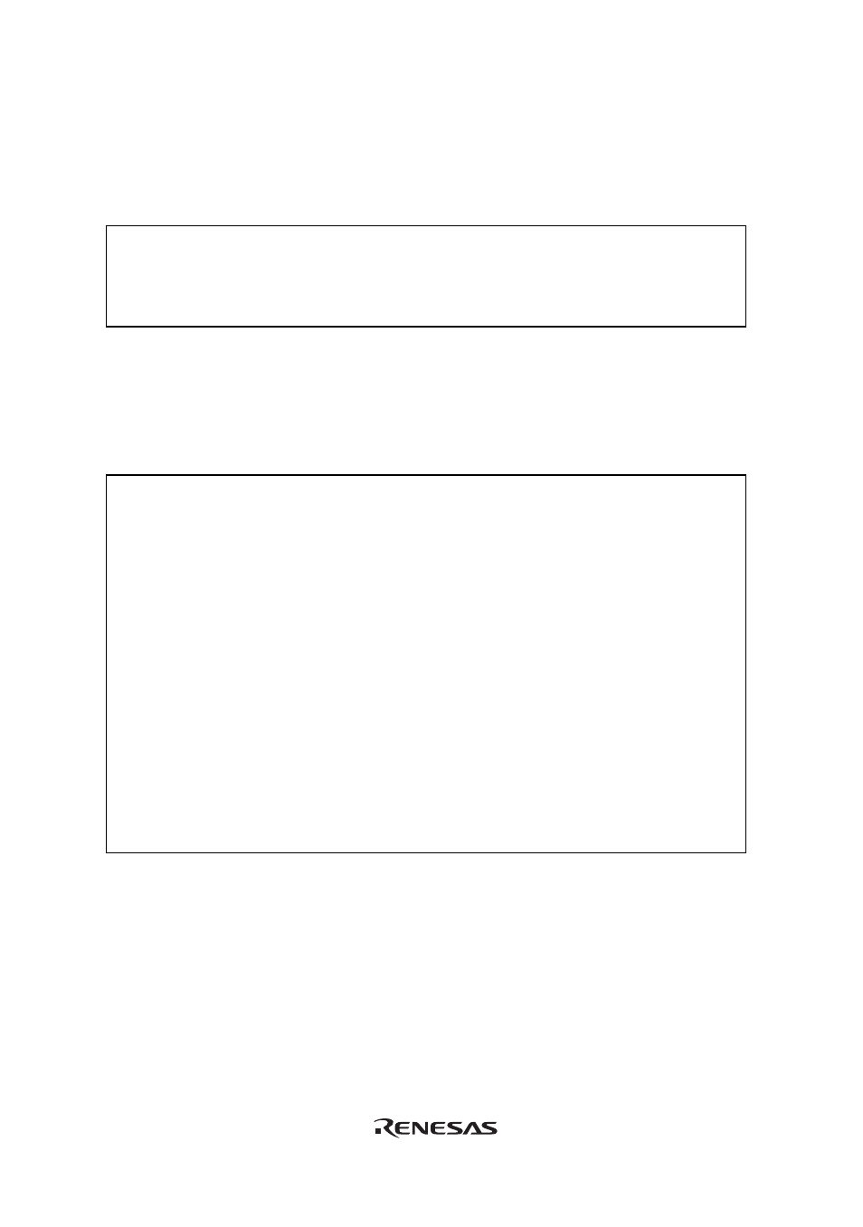 Caution | Renesas H8S/2168 User Manual | Page 14 / 29