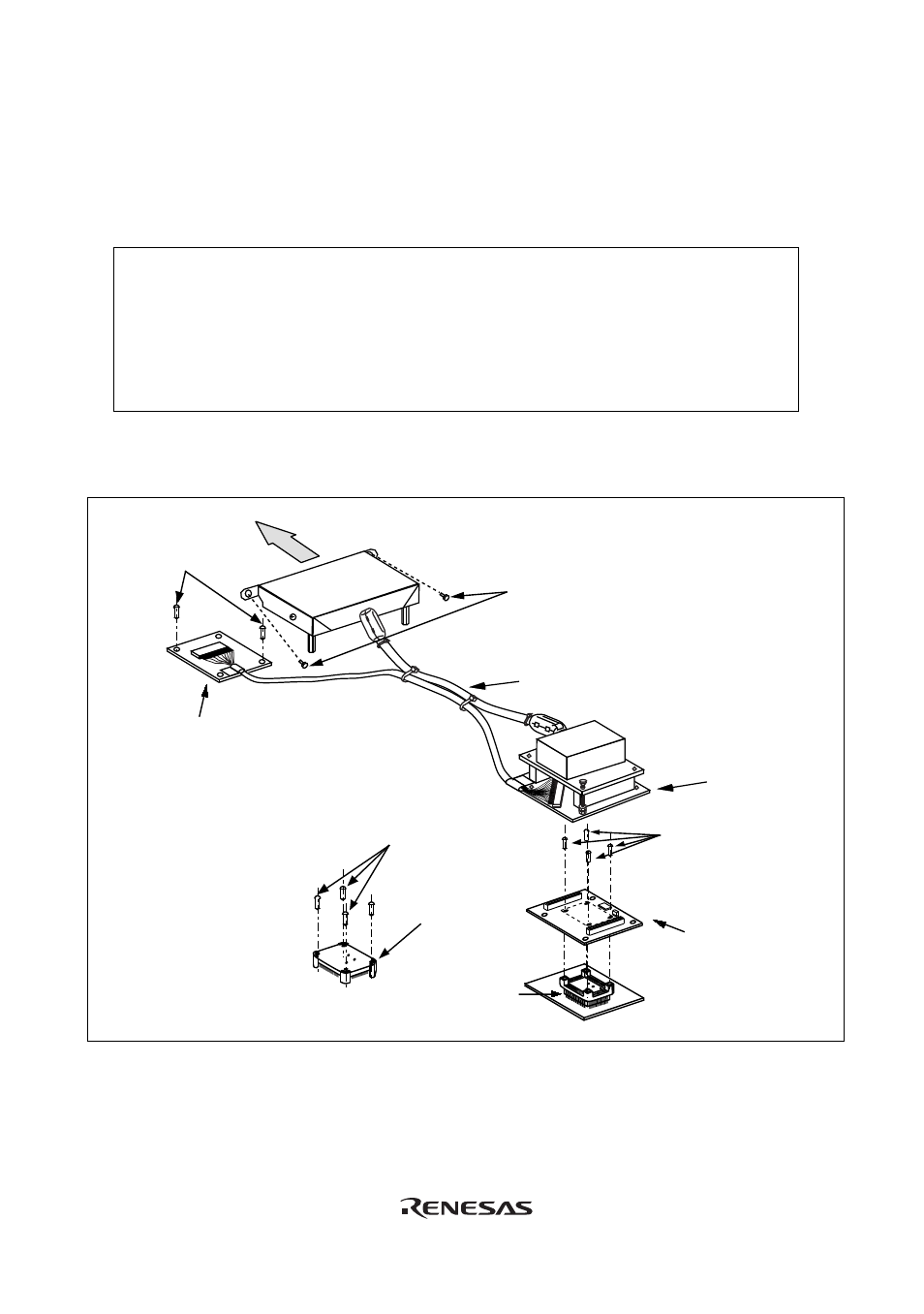 Caution | Renesas H8S/2168 User Manual | Page 6 / 29