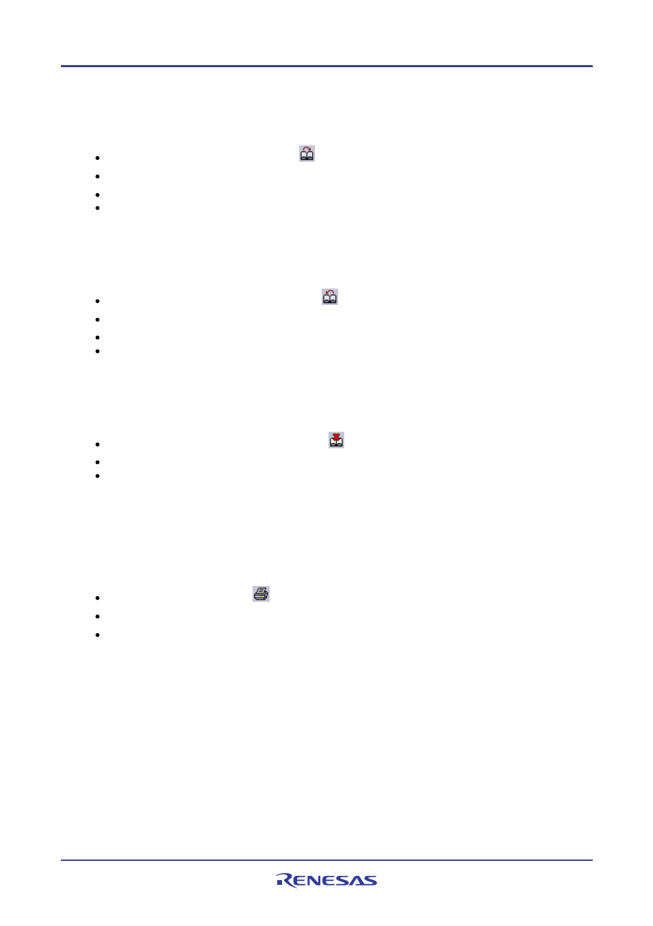6 printing a file, 7 configuring text layout | Renesas REJ10J1837-0100 User Manual | Page 111 / 439