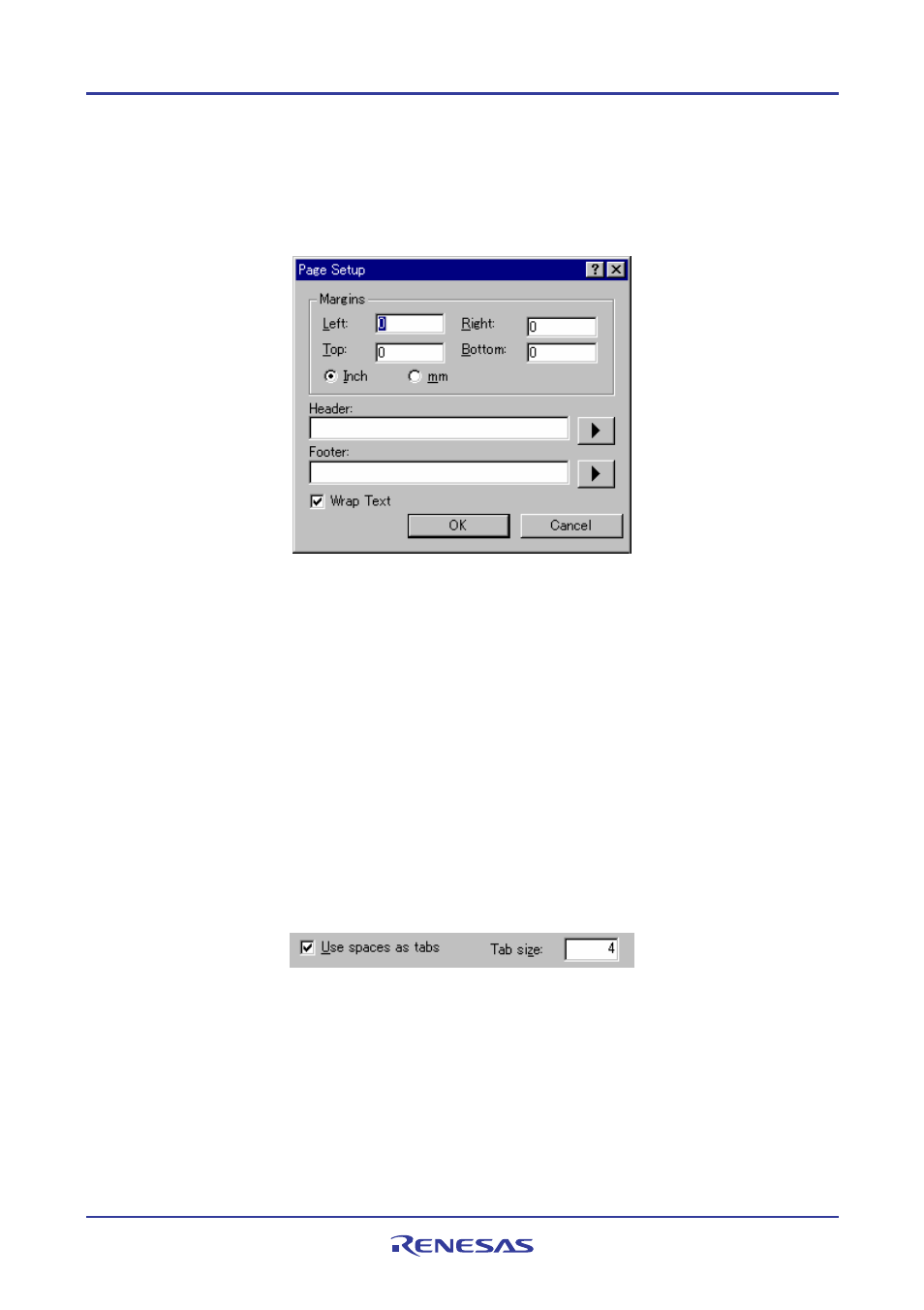 2 changing tabs | Renesas REJ10J1837-0100 User Manual | Page 112 / 439