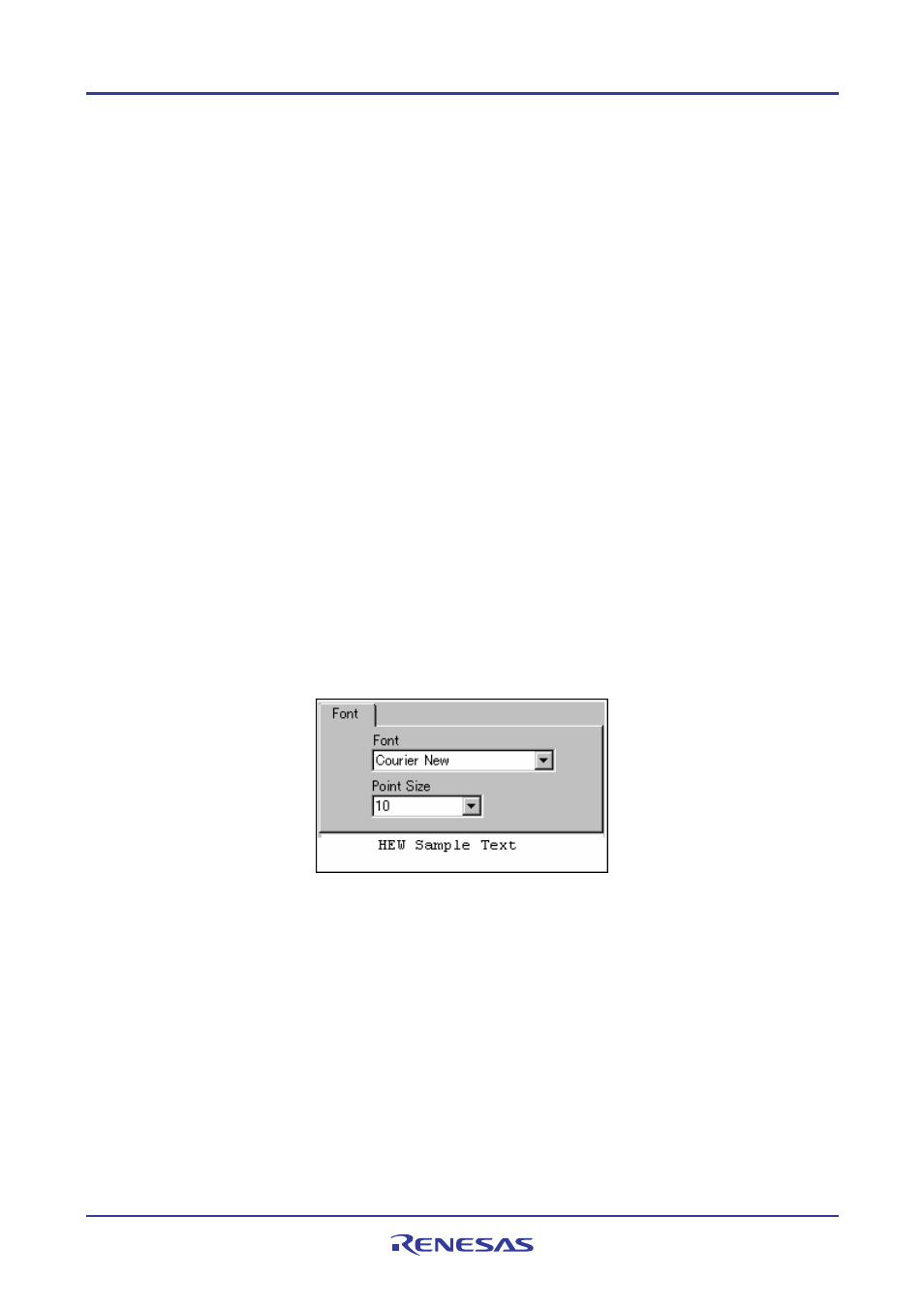 9 changing the editor font, 10 syntax coloring | Renesas REJ10J1837-0100 User Manual | Page 114 / 439