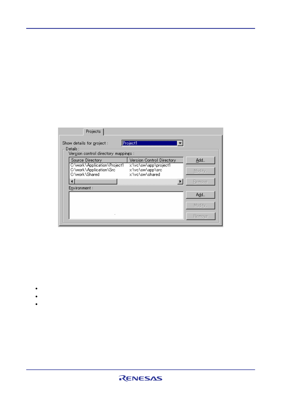 6 specifying file locations | Renesas REJ10J1837-0100 User Manual | Page 157 / 439