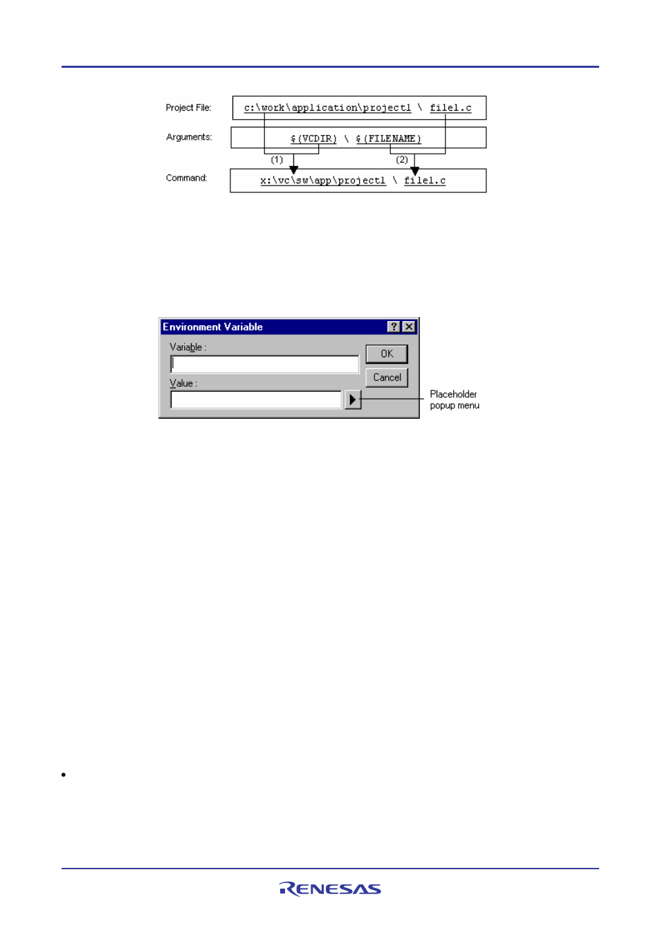 8 specifying environment | Renesas REJ10J1837-0100 User Manual | Page 159 / 439