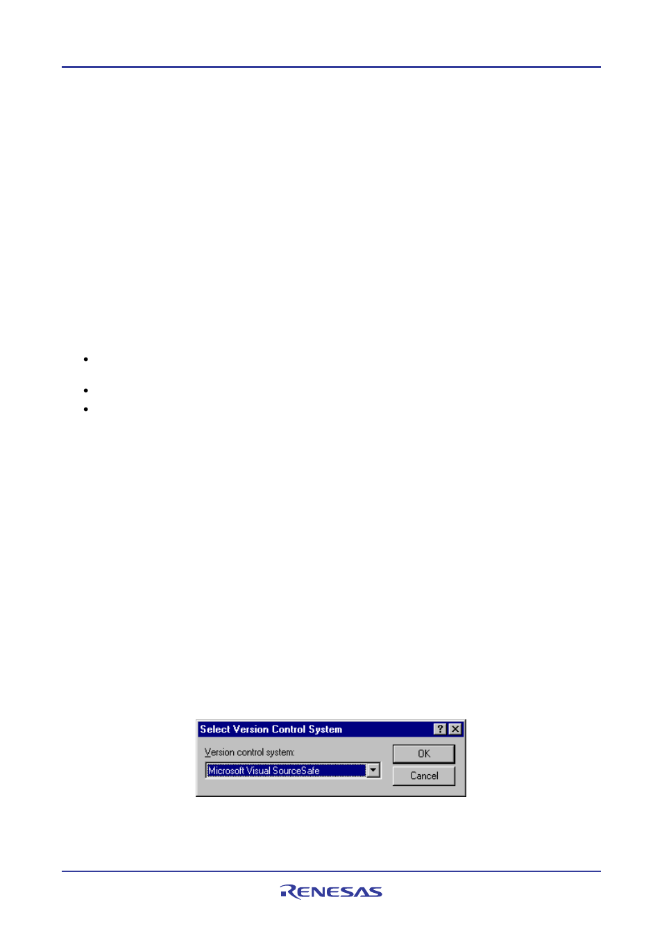 Using visual sourcesafe, 1 attaching visual sourcesafe to a workspace | Renesas REJ10J1837-0100 User Manual | Page 173 / 439