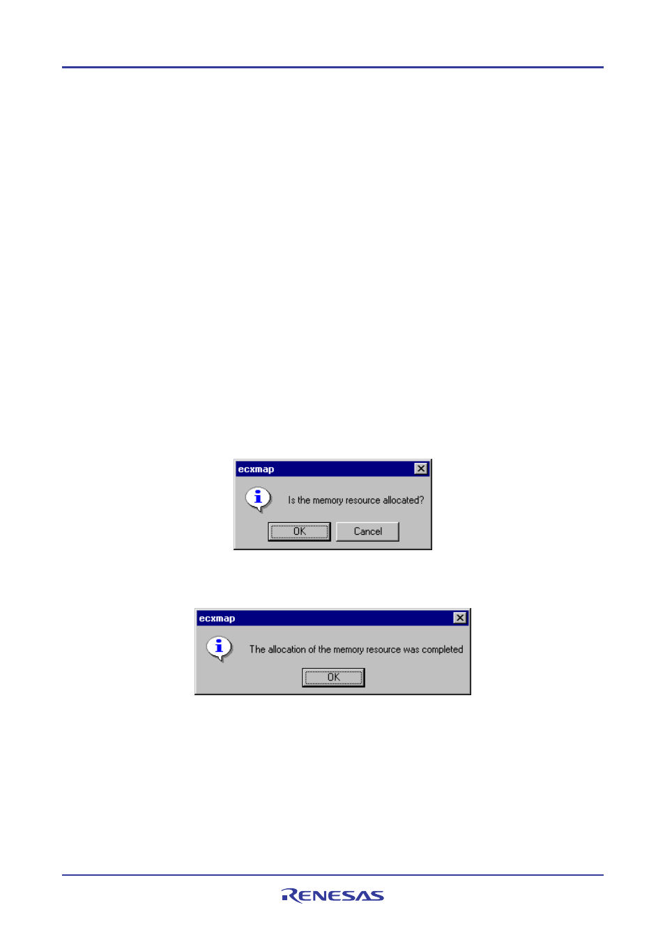 9 setting a memory map, 10 automatically allocating the memory resource | Renesas REJ10J1837-0100 User Manual | Page 212 / 439