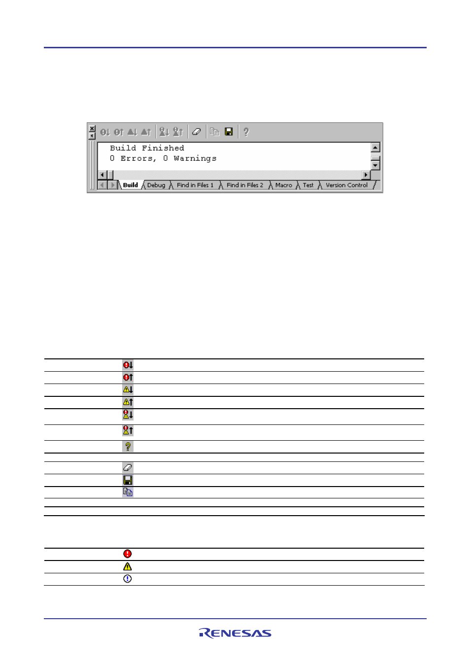 6 output window | Renesas REJ10J1837-0100 User Manual | Page 24 / 439