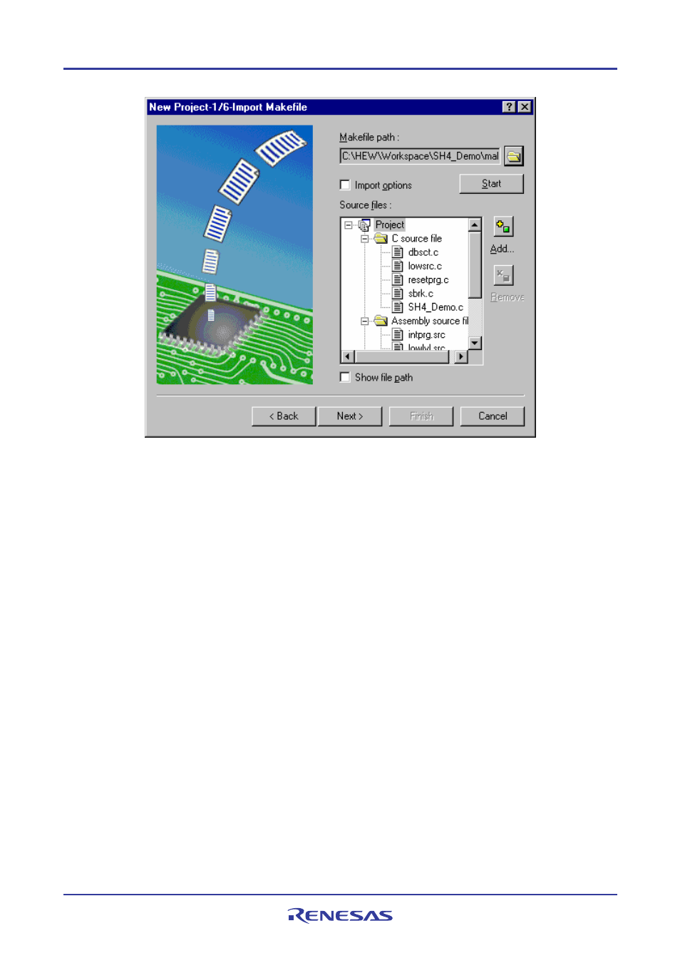 3 editing project configuration, 4 configuring the debugging platform | Renesas REJ10J1837-0100 User Manual | Page 287 / 439