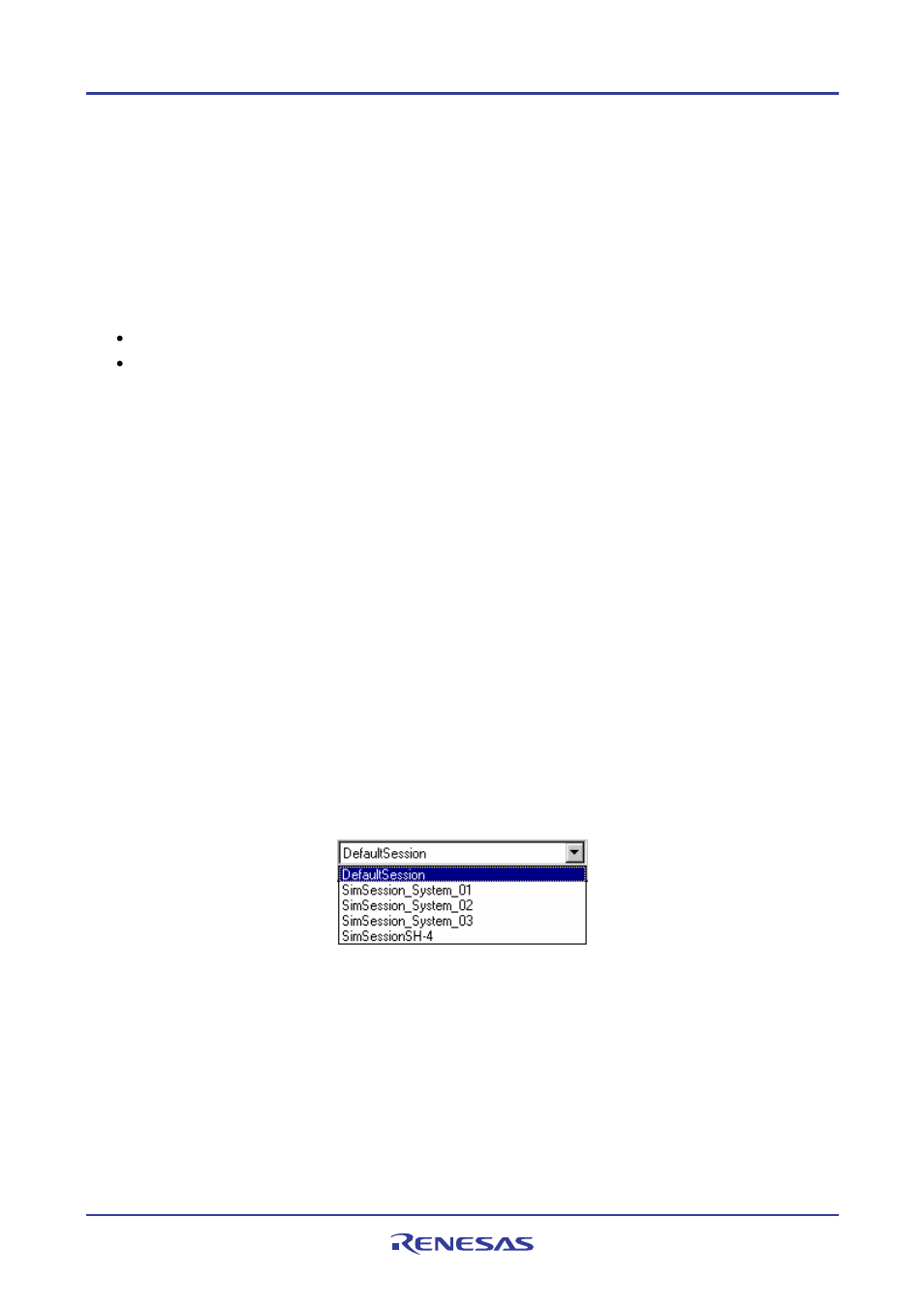 6 debugger sessions | Renesas REJ10J1837-0100 User Manual | Page 305 / 439