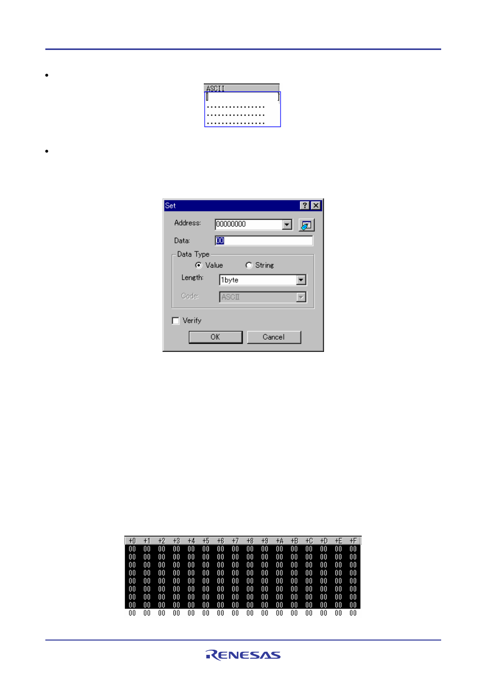 3 selecting a memory range | Renesas REJ10J1837-0100 User Manual | Page 327 / 439