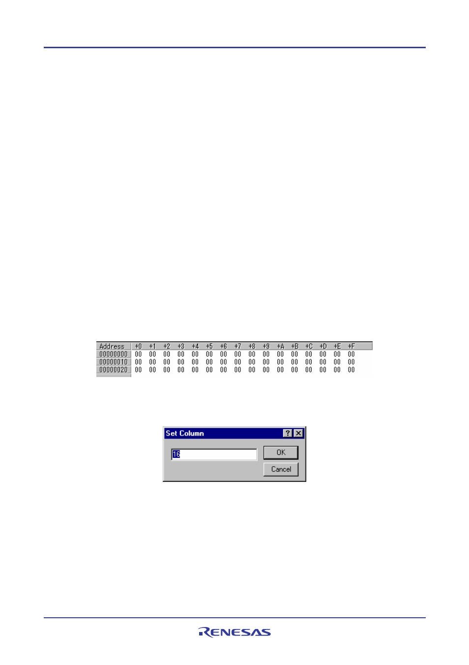 21 changing the code, 22 setting the layout, 23 changing the number of digits displayed | Renesas REJ10J1837-0100 User Manual | Page 335 / 439