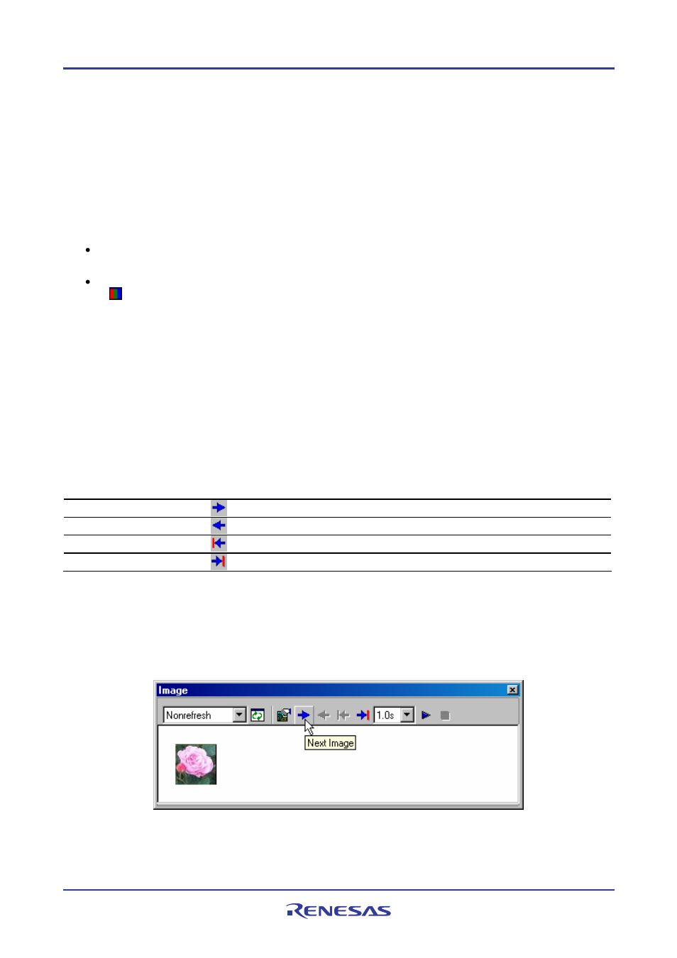 5 viewing images as consecutive frames | Renesas REJ10J1837-0100 User Manual | Page 343 / 439