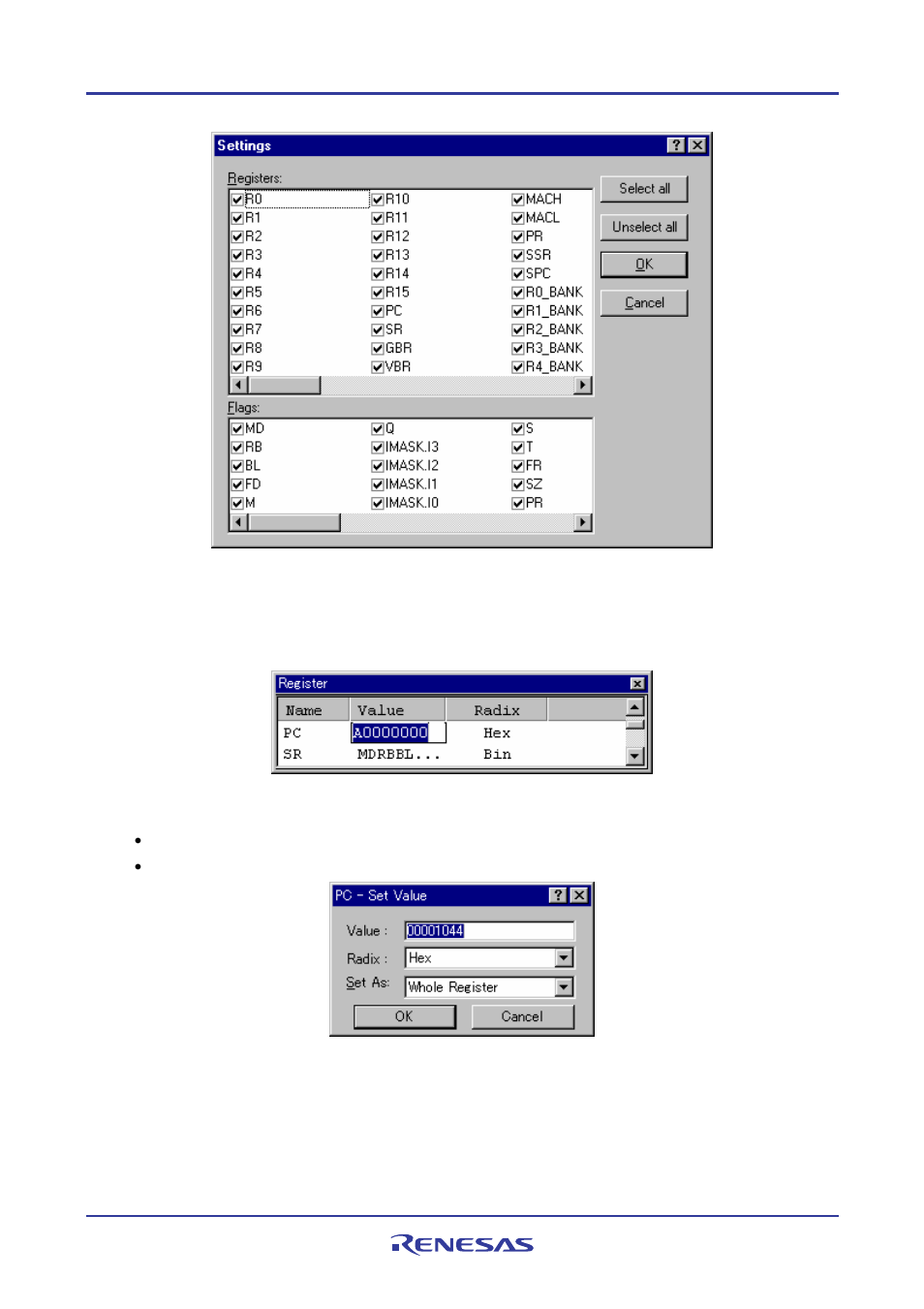 6 modifying register contents | Renesas REJ10J1837-0100 User Manual | Page 358 / 439