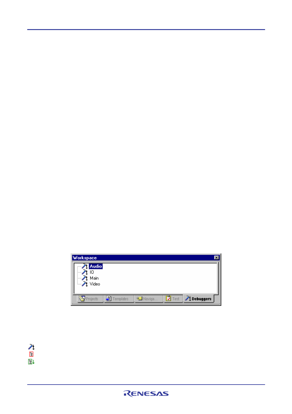 7 update synchronized debugging, 8 stop synchronized debugging, 1 common functionality | Renesas REJ10J1837-0100 User Manual | Page 398 / 439