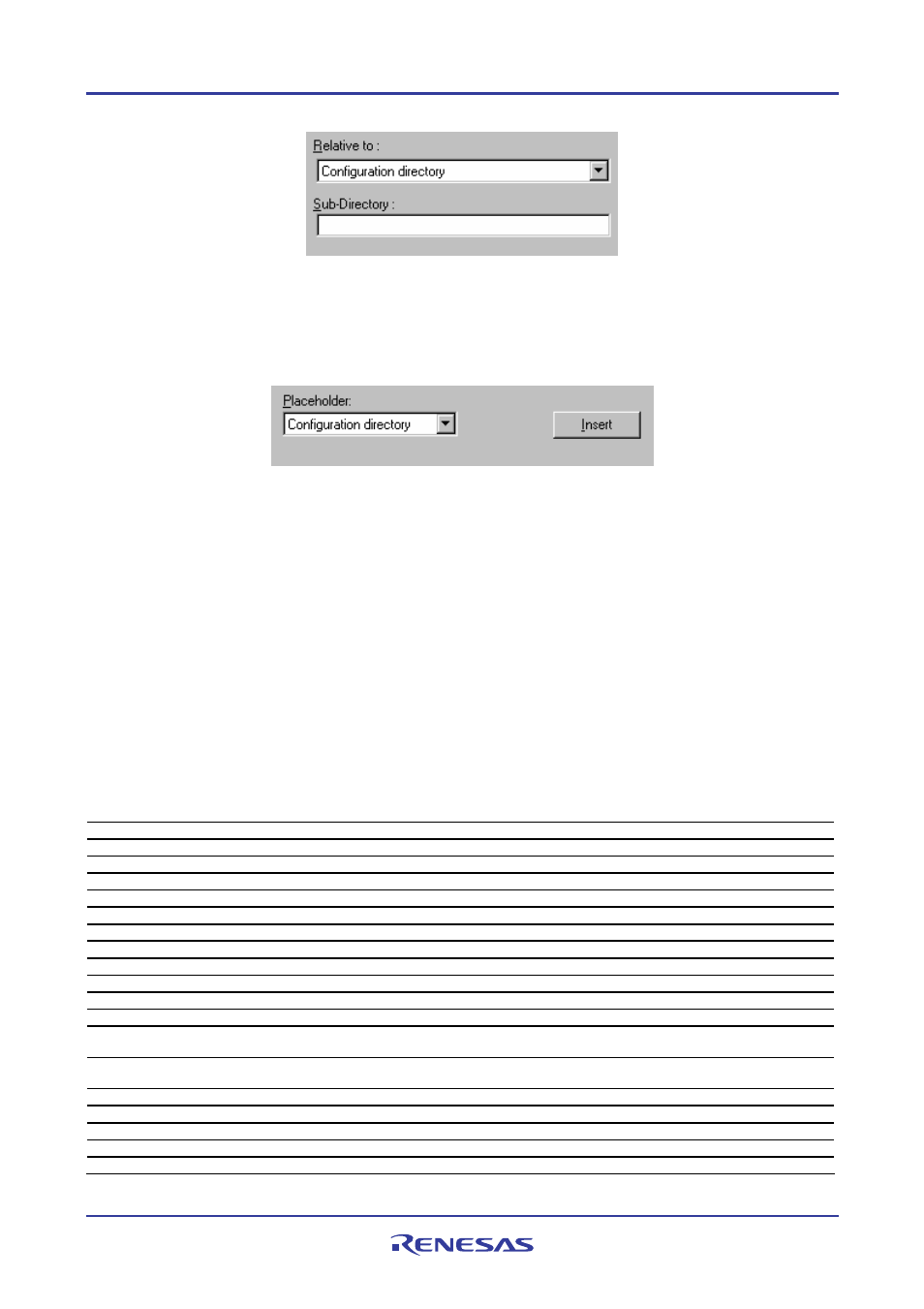 3 available placeholders | Renesas REJ10J1837-0100 User Manual | Page 421 / 439