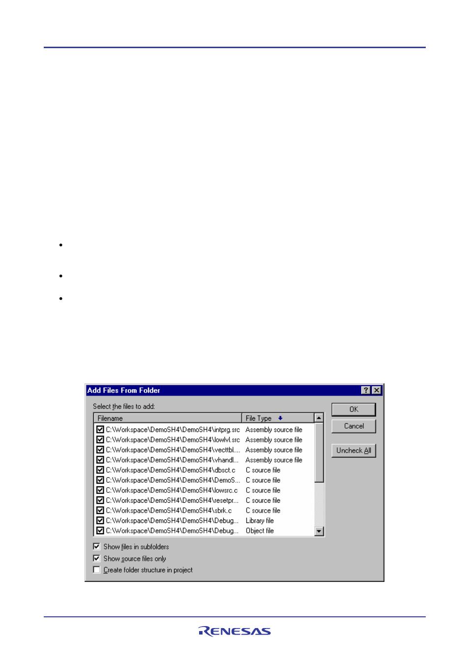 2 drag and drop of files and folders | Renesas REJ10J1837-0100 User Manual | Page 55 / 439