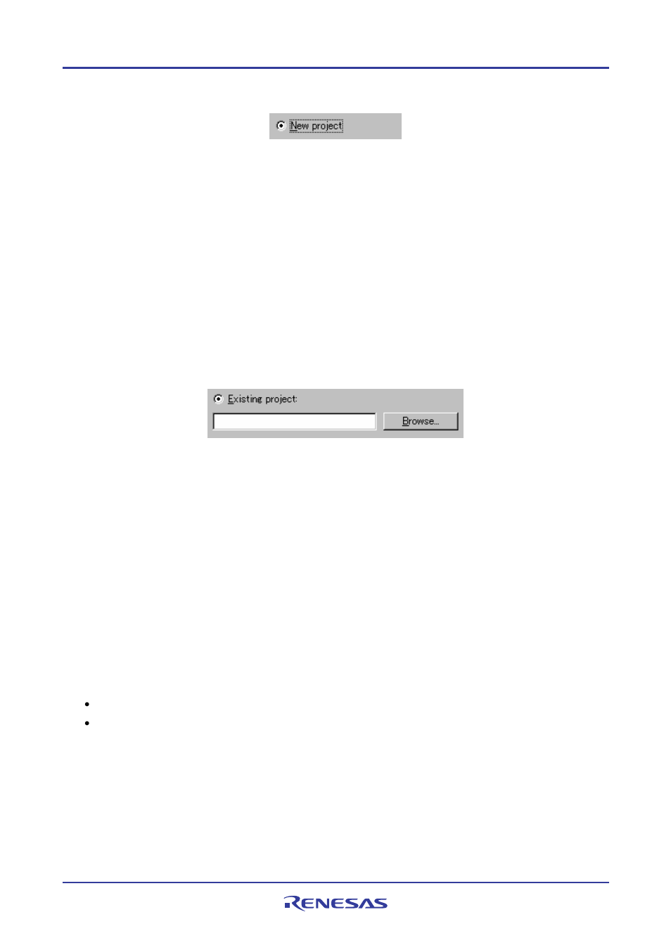 12 setting the current project | Renesas REJ10J1837-0100 User Manual | Page 77 / 439