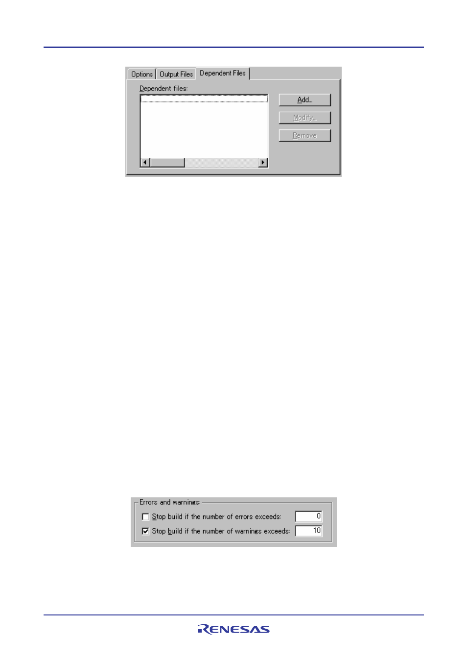 5 controlling the build | Renesas REJ10J1837-0100 User Manual | Page 92 / 439