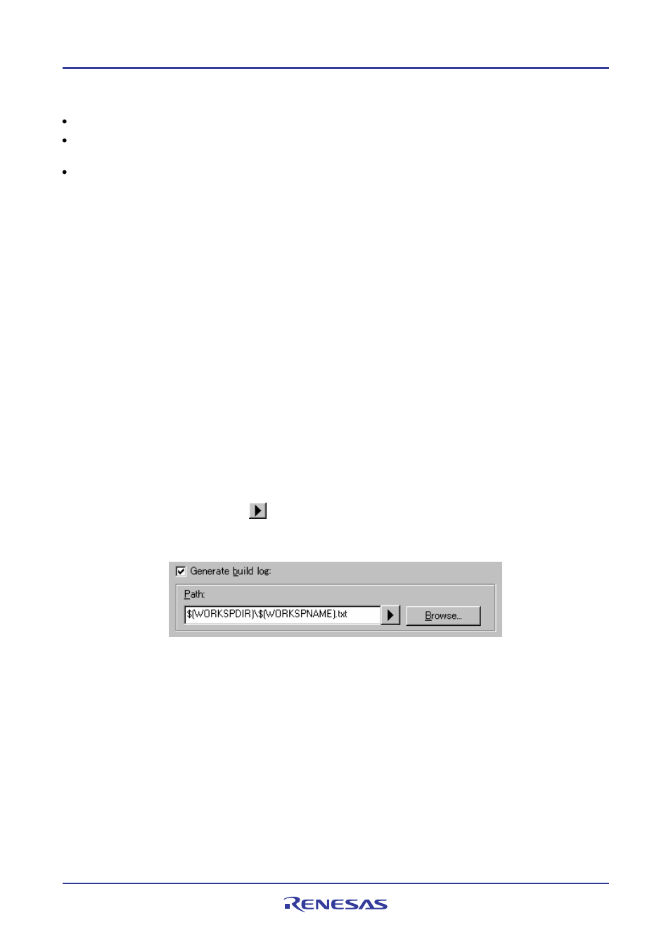 6 logging build output, 7 changing toolchain version | Renesas REJ10J1837-0100 User Manual | Page 93 / 439