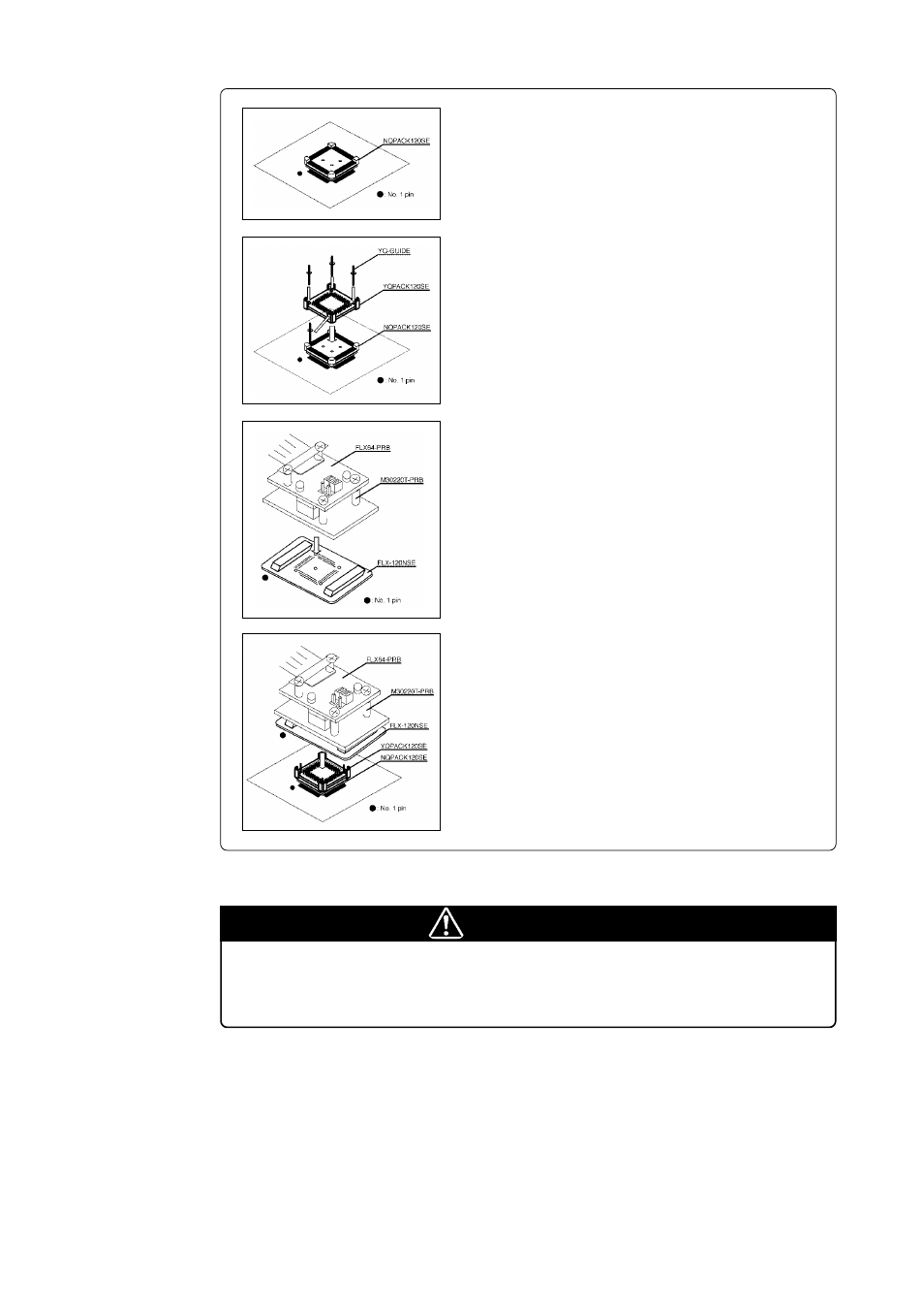 Caution | Renesas M30220T-PRB User Manual | Page 22 / 38