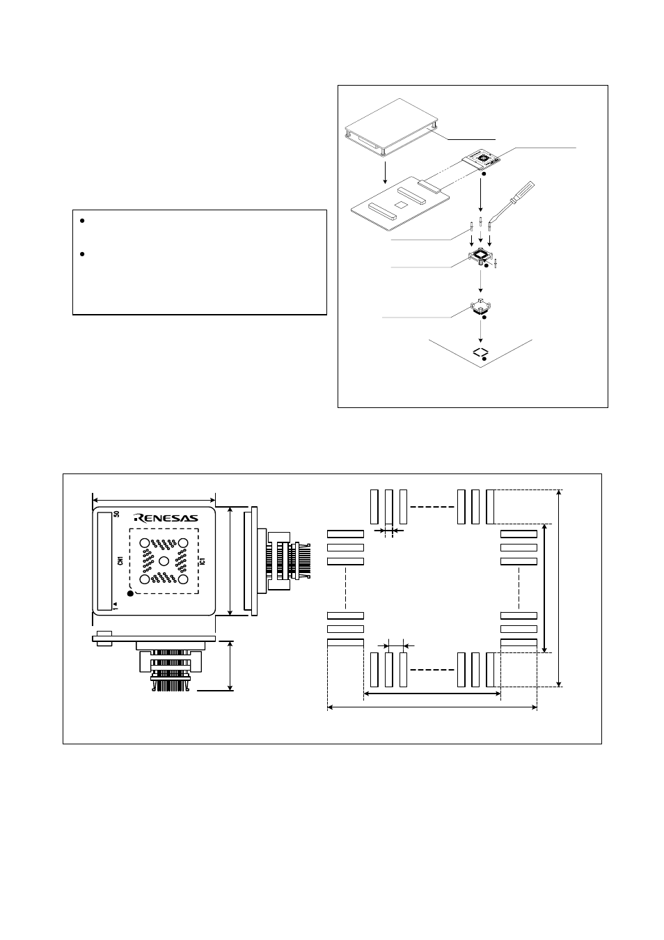 Connection procedure (see figure 3) | Renesas Converter Board R0E5212BACFK00 User Manual | Page 3 / 4
