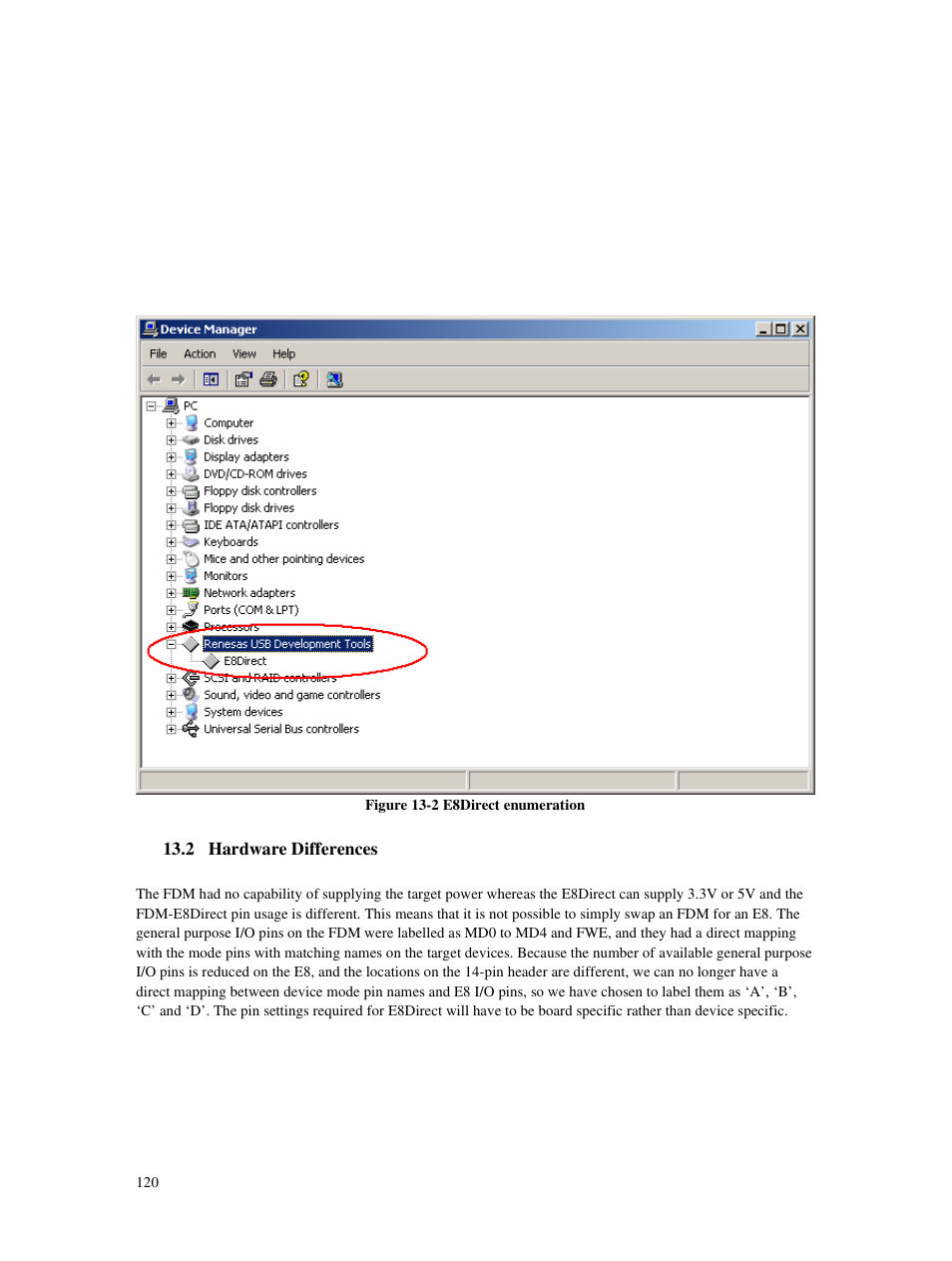 2 hardware differences | Renesas Single-Chip Microcomputer M306NKT3 User Manual | Page 136 / 147