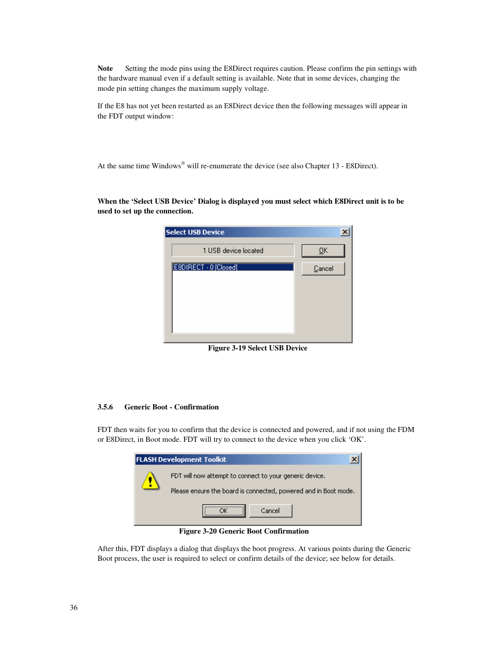 6 generic boot - confirmation | Renesas Single-Chip Microcomputer M306NKT3 User Manual | Page 52 / 147