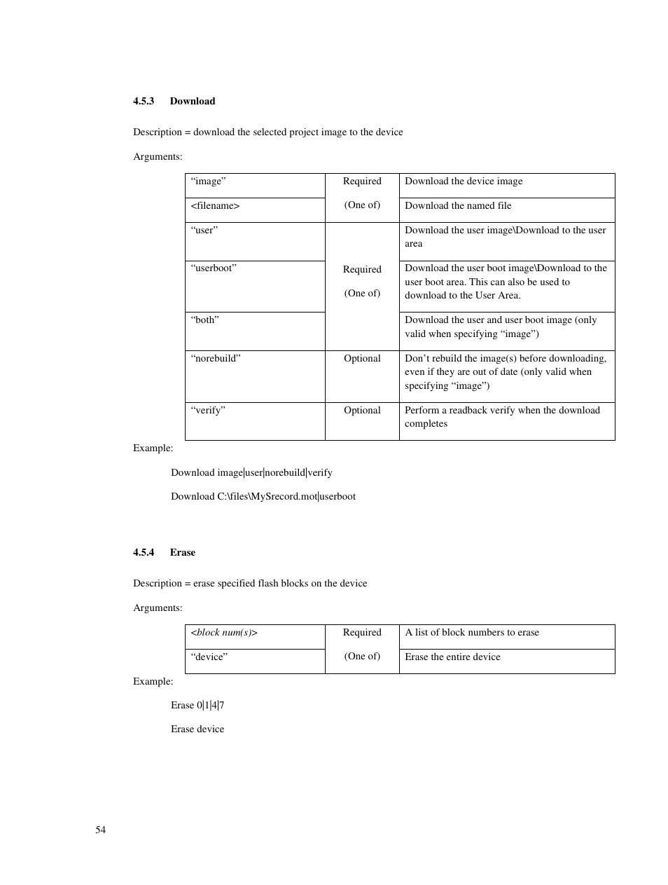 3 download, 4 erase | Renesas Single-Chip Microcomputer M306NKT3 User Manual | Page 70 / 147