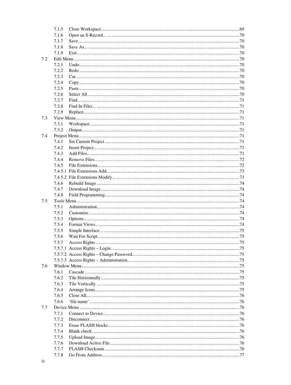 Renesas Single-Chip Microcomputer M306NKT3 User Manual | Page 8 / 147