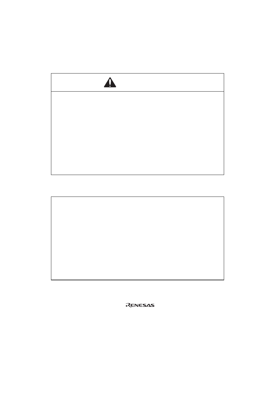 Section 2 connection procedures, Caution, Warning | Renesas H8/3937 Series User Manual | Page 7 / 21