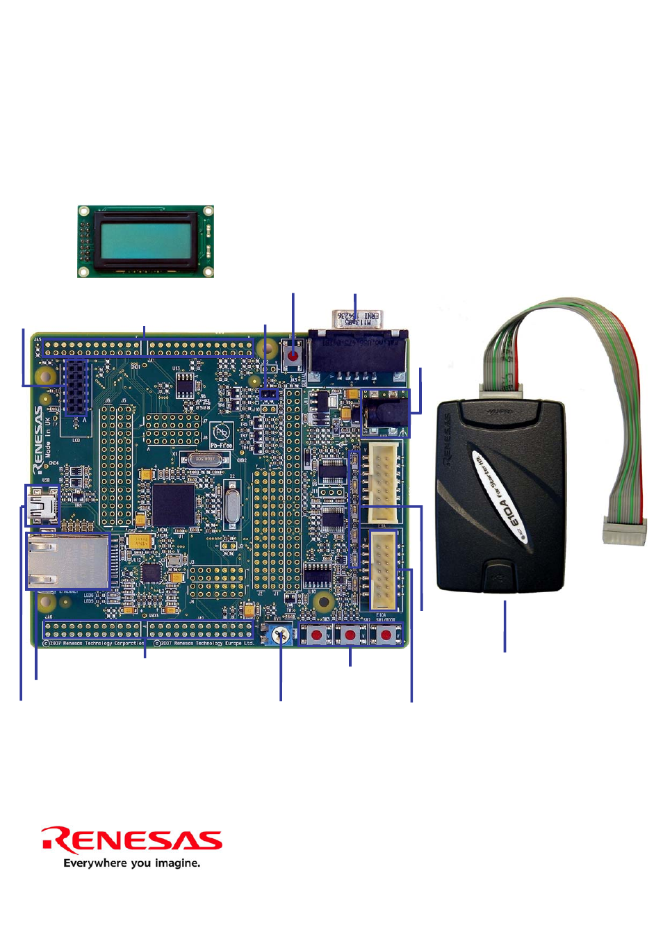 Quick start | Renesas H8S/2472 User Manual | Page 3 / 6