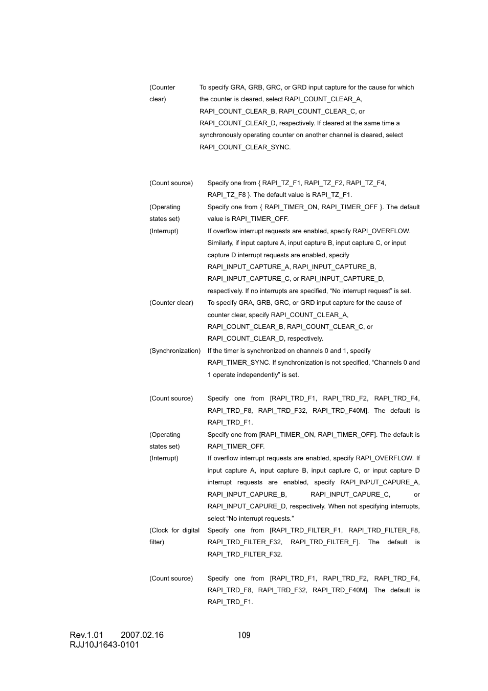 Renesas RJJ10J1643-0101 User Manual | Page 111 / 204