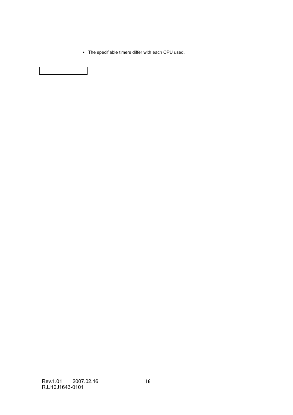 Renesas RJJ10J1643-0101 User Manual | Page 118 / 204