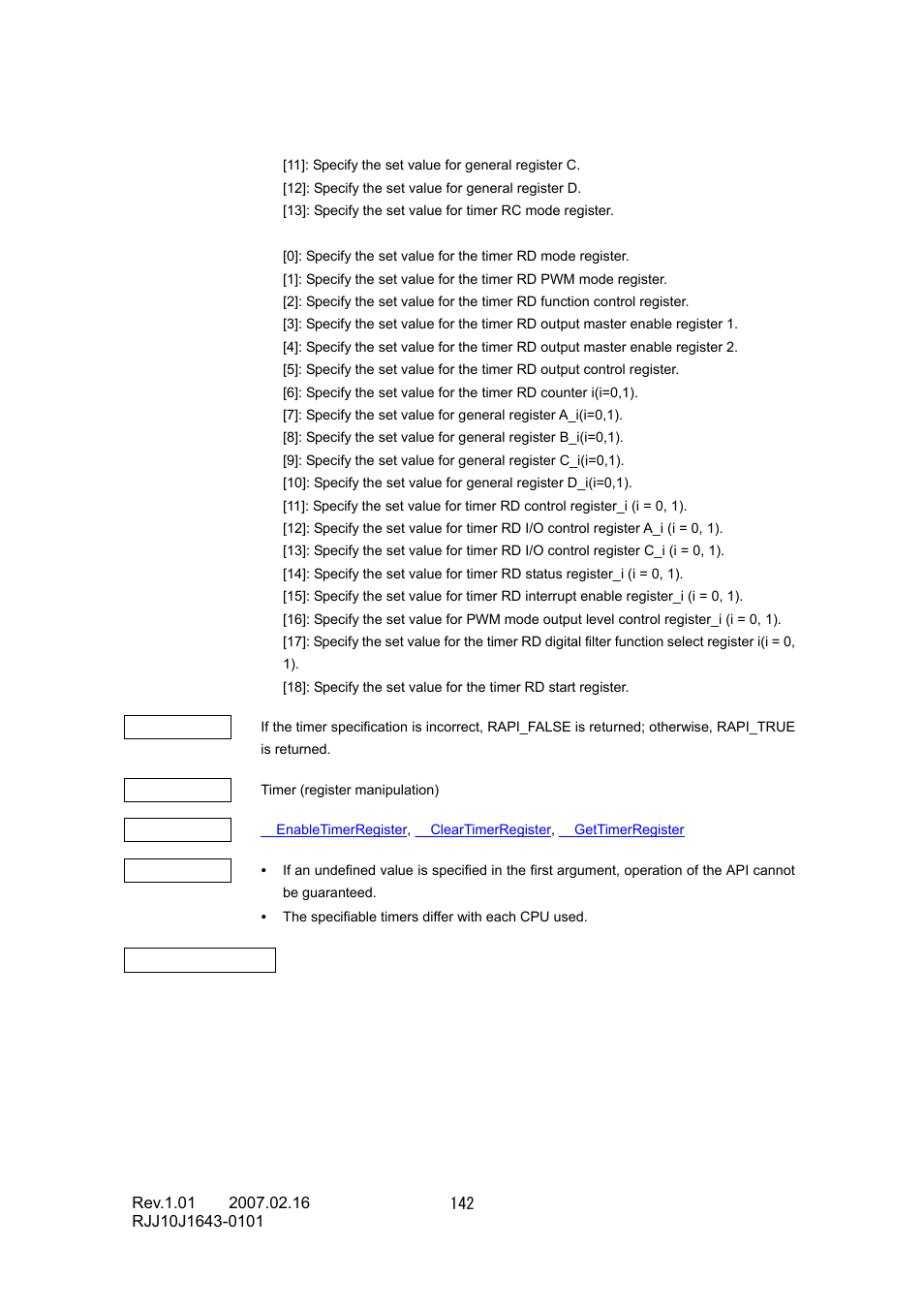 Renesas RJJ10J1643-0101 User Manual | Page 144 / 204