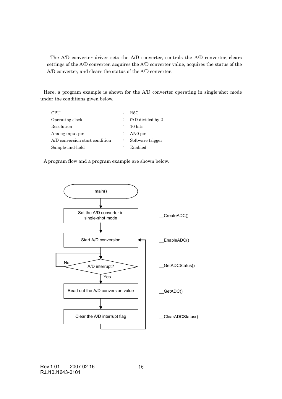 Renesas RJJ10J1643-0101 User Manual | Page 18 / 204