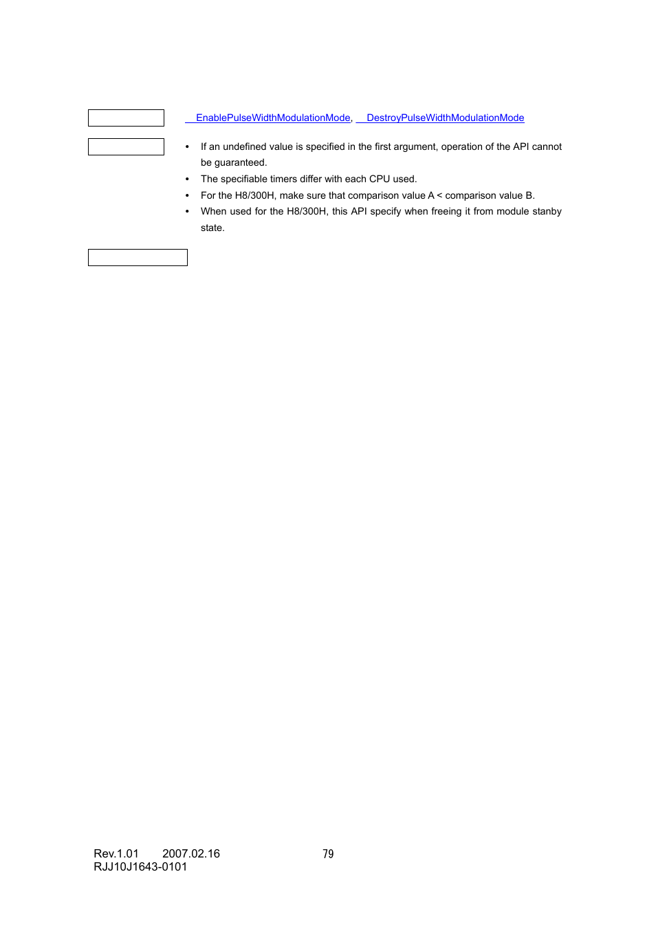 Renesas RJJ10J1643-0101 User Manual | Page 81 / 204