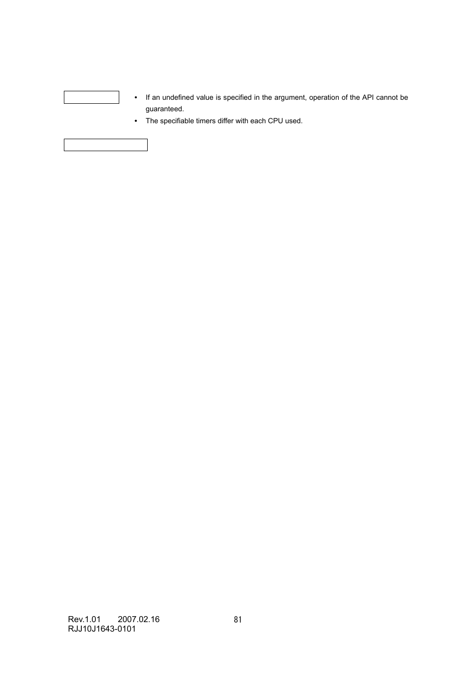 Renesas RJJ10J1643-0101 User Manual | Page 83 / 204