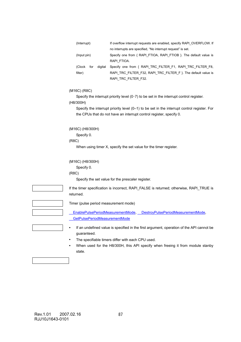 Renesas RJJ10J1643-0101 User Manual | Page 89 / 204