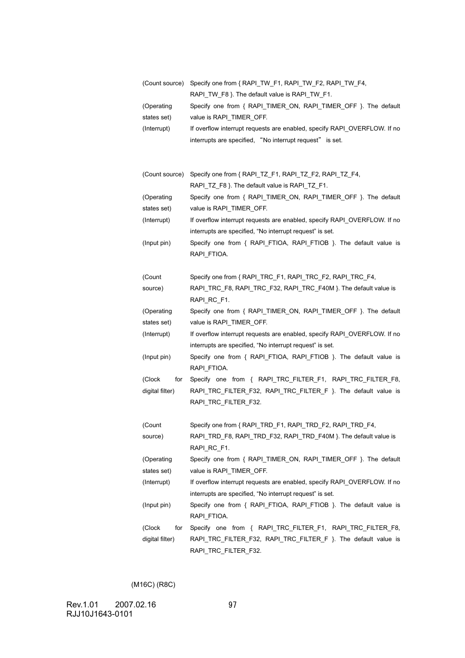 Renesas RJJ10J1643-0101 User Manual | Page 99 / 204