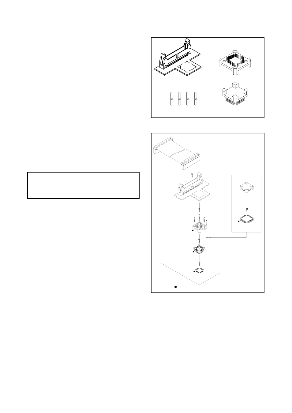 Outline, Package components (see figure 1), Specifications | Usage (see figure 2), Package components, Usage, See figure 1), See figure 2) | Renesas M34559T-PTCB User Manual | Page 4 / 6