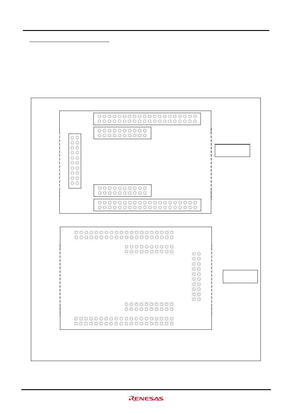 6 extension connectors (j8-j12), Operational specifications | Renesas M3A-HS85 User Manual | Page 41 / 70