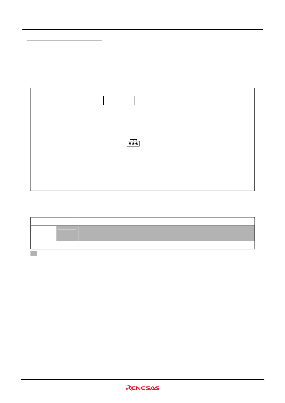 3 fwe pin select jumper (jp6), Operational specifications | Renesas M3A-HS85 User Manual | Page 53 / 70