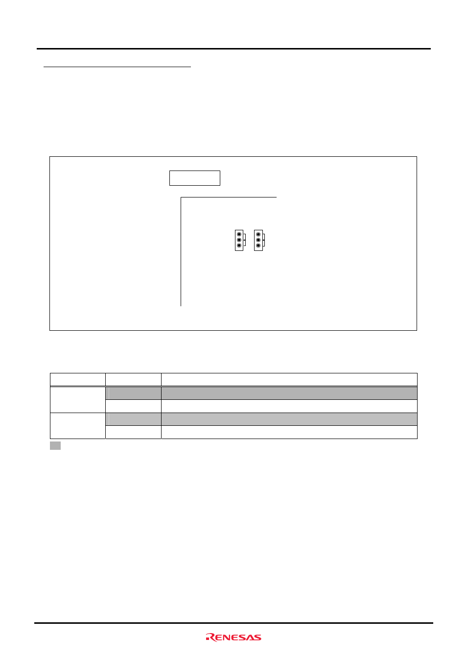 4 serial port select jumper (jp7, jp8), Operational specifications | Renesas M3A-HS85 User Manual | Page 54 / 70