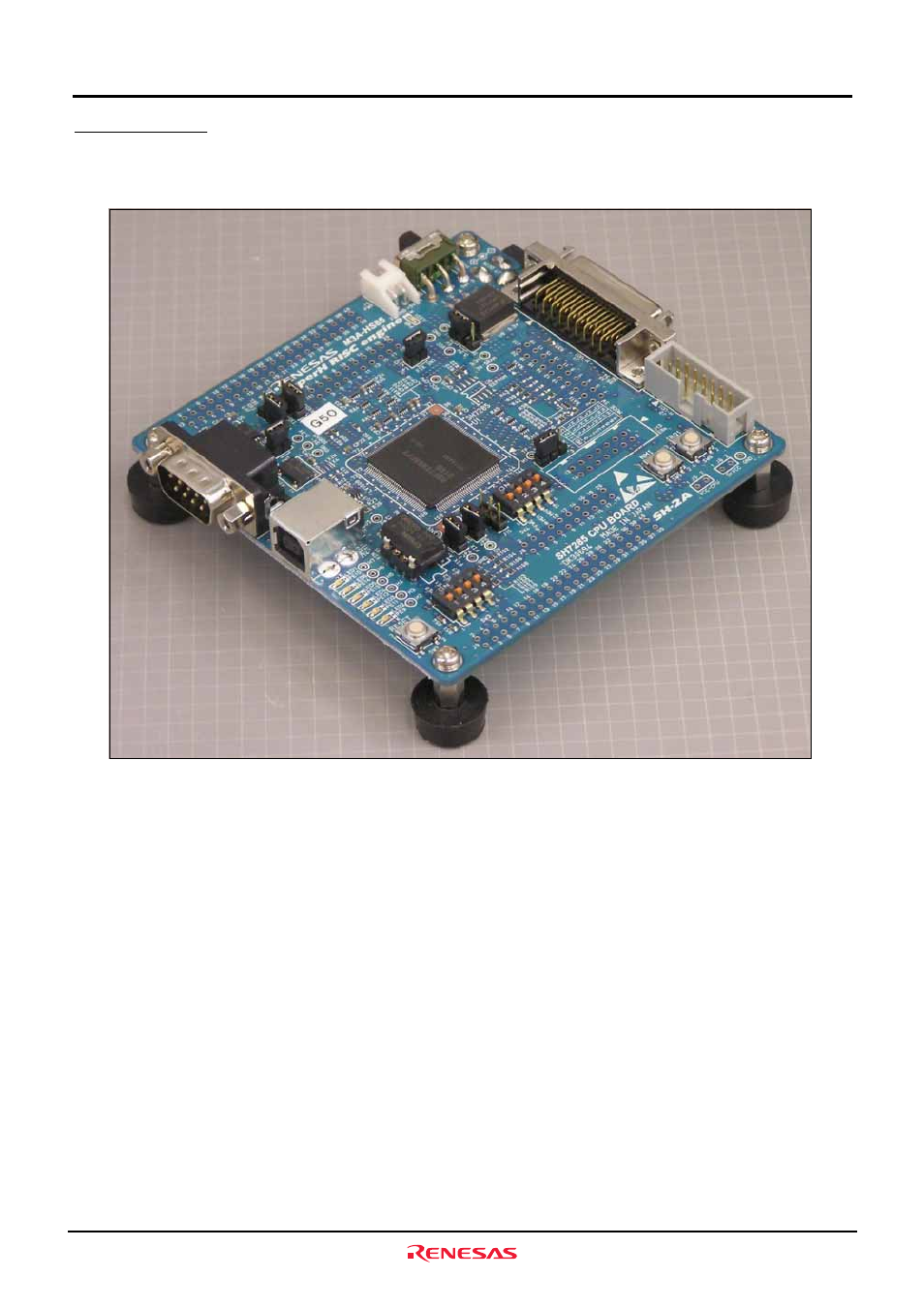 4 external view | Renesas M3A-HS85 User Manual | Page 8 / 70