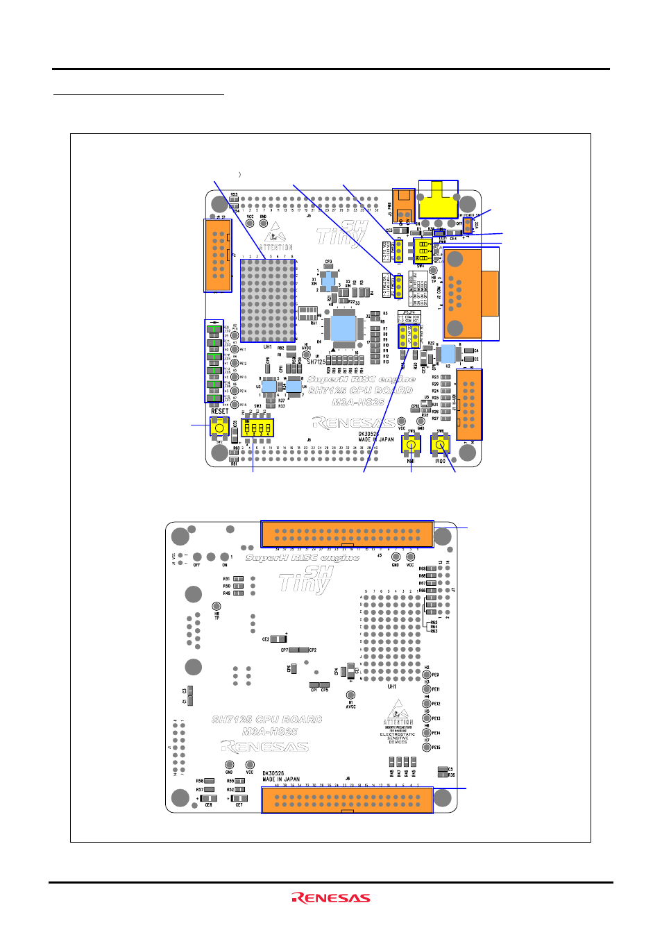 6 m3a-hs25 board overview, Overview | Renesas M3A-HS25 User Manual | Page 10 / 52