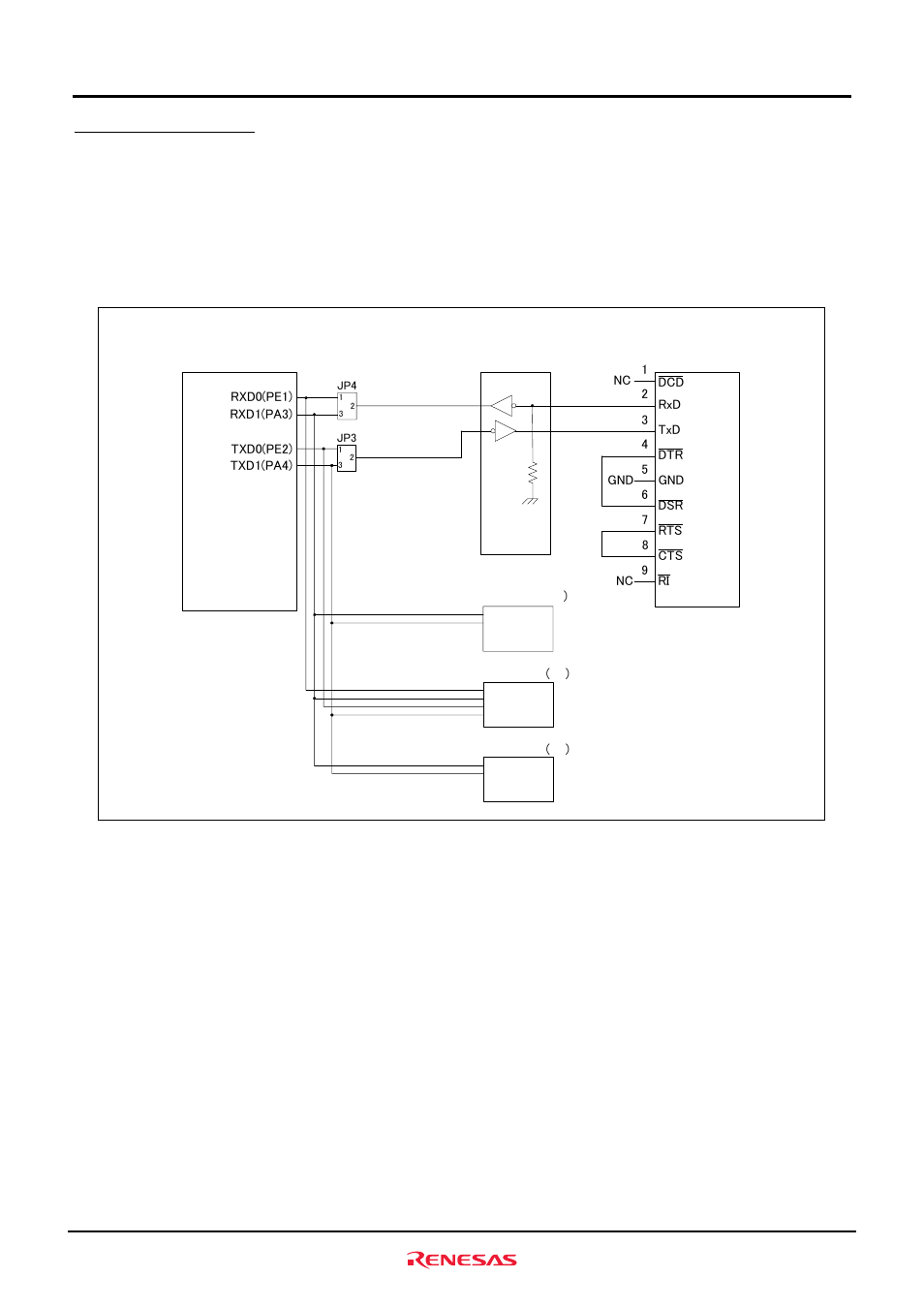 3 serial port interface | Renesas M3A-HS25 User Manual | Page 18 / 52