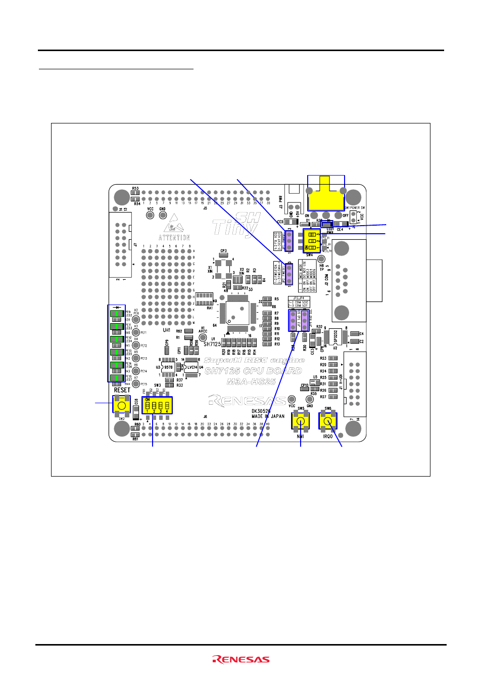3 outline of operational components | Renesas M3A-HS25 User Manual | Page 36 / 52