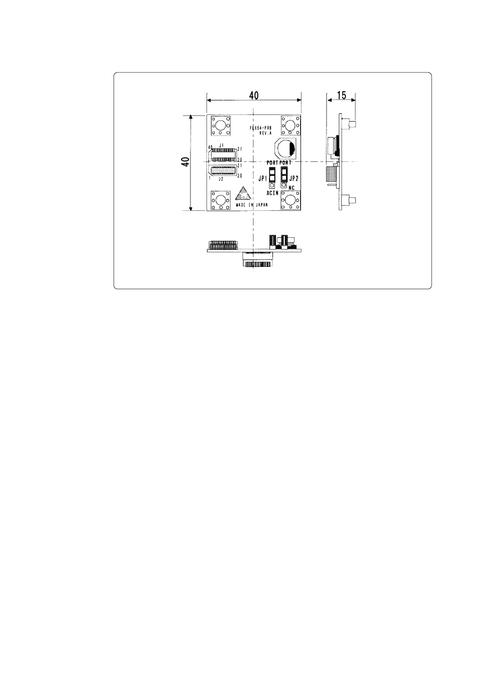 Renesas Emulation Pod forM16C/20 Series M30200T-RPD-E User Manual | Page 28 / 34