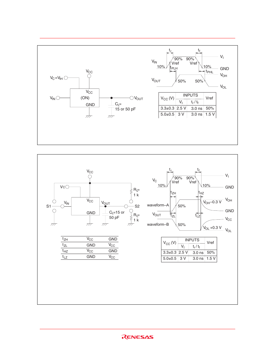 T ,t, T ,t / t ,t | Renesas HD74LV2GT66A User Manual | Page 7 / 10