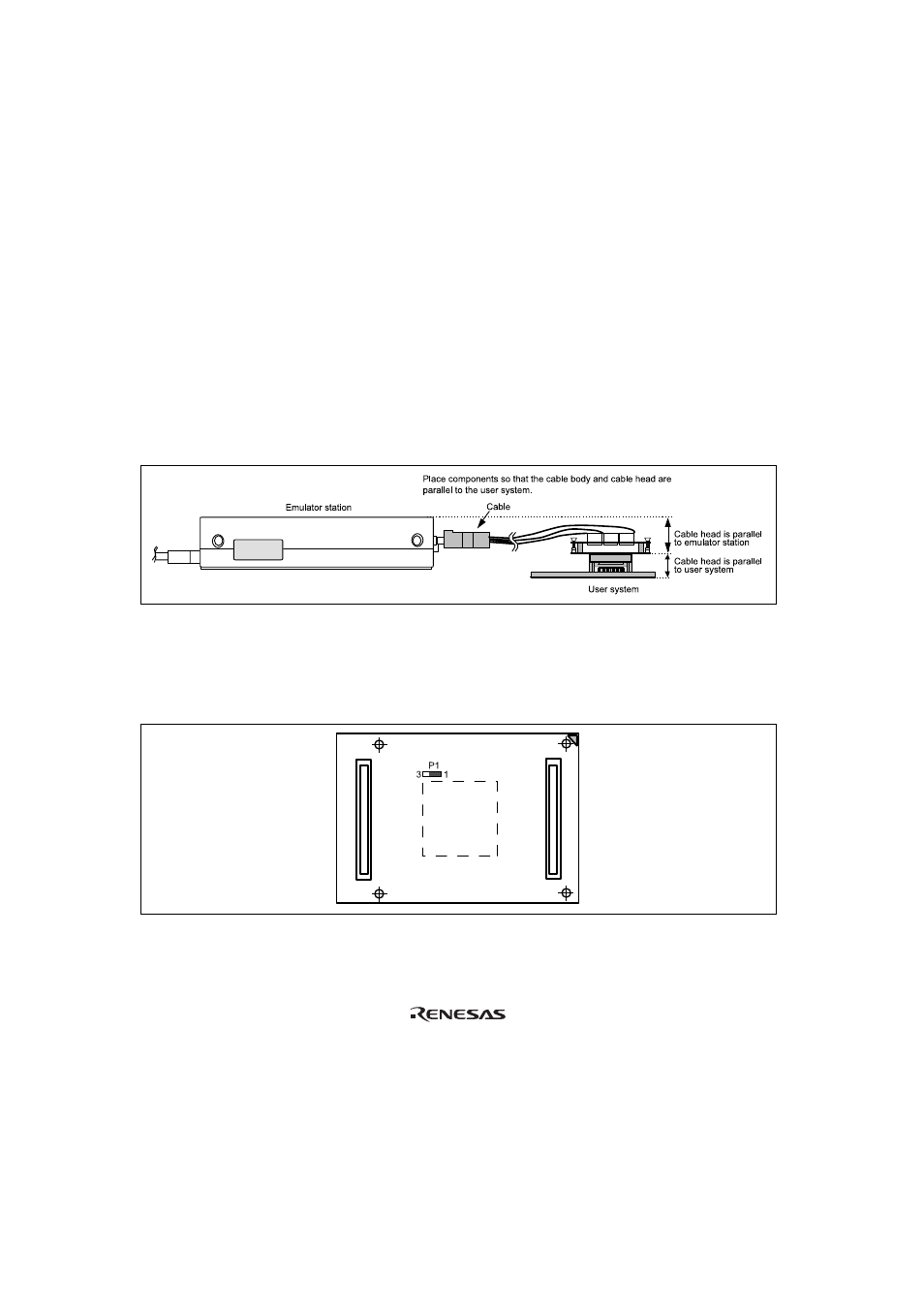 Section 5 notice, Figure 11p1 short connector | Renesas TFP-80F User Manual | Page 22 / 22